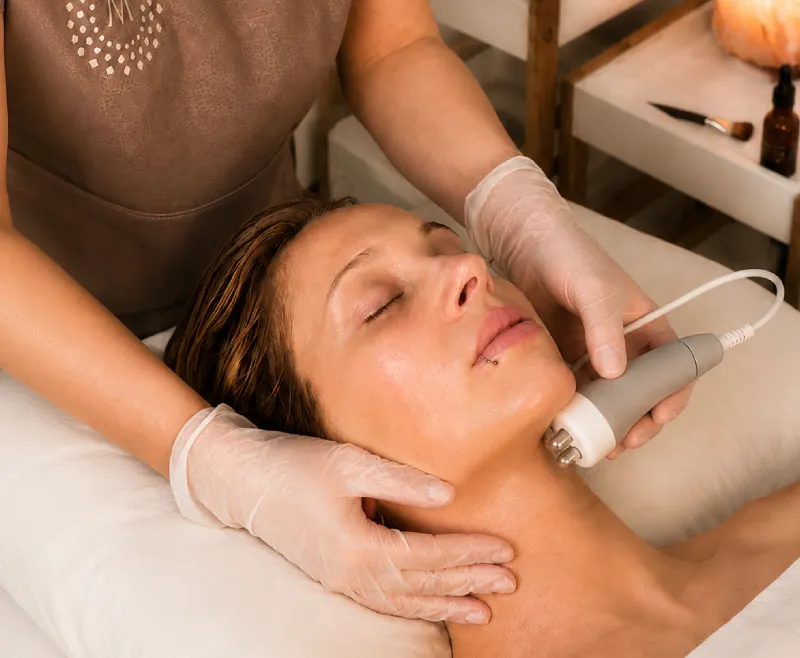 Tratamiento facial antiage con radiofrecuencia