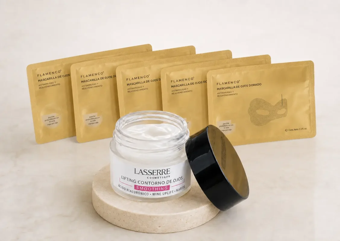 Set eye care, crema contorno de ojos lifting y mascarillas